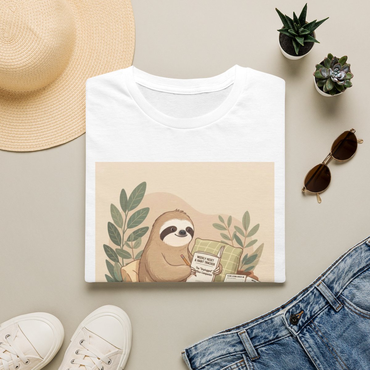 Unplugged & Unbothered Tee